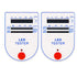 HiLetgo 2pcs LED Test Box Tester 2~150mA Mini Handy for Light-Emitting Diode Lamp Bulb Battery Tester Handy Device LED Tester...