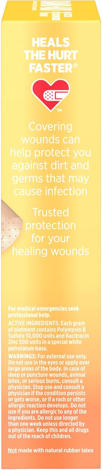 Band-Aid Brand Adhesive Bandages, Plus Antibiotic, Extra Large, 8-Count All-One-Size...