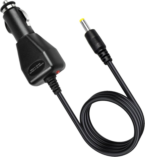 DC 12V Car Charger for Portable DVD Player, Replacement Car Cigarette Lighter Adapter Power Cord for Sylvania/DBPOWER/UEME/HDJUNTUNKOR/DRJ Portabl...