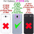 Phone Case for Samsung Galaxy J7 Star J 7 Crown 7J Refine 2018 J7V V 2nd Gen with Tempered Glass Screen Protector Cover Stand Hard Rugged Cell Acc...