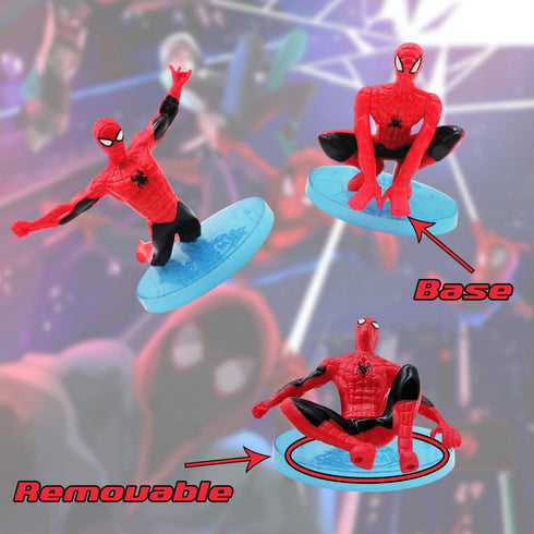 7 PCS Superhero Action Figure Toy Sets 3.8 Inch Super Hero Figures Superhero Decor Birthday Party Supplies Action Figures Cake Top Decoration...