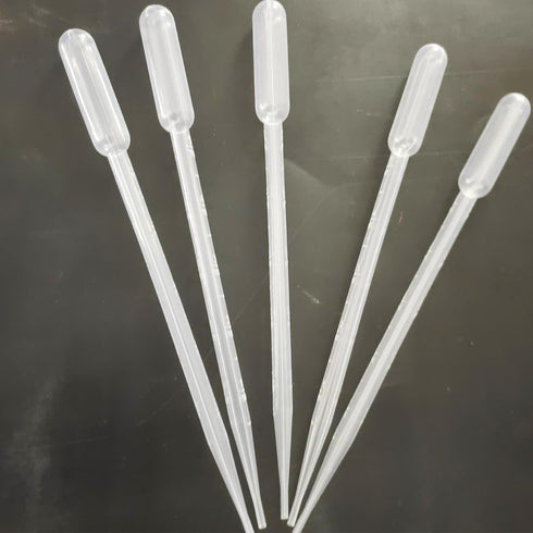 5 Pack Aquarium Test Dropper 5ml Baby Brine Shrimp Eggs Feeder Mini Fish Bowl Fish Feces Transfer Pipettes...