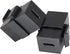 USB C Keystone Jack, Traovien USB 3.1 Type-C Connector Keystone Insert Female to Female, Coupler Type for Wall Plate Outlet Panel-Black(1pcs)...