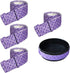 Bake Even Cake Strips 4 Pcs Bake Even Strip for Cake Pans, Baking Even Strip, Cake Pan Dampen Strips, Adjustable Baking Tray Protection Straps, fo...