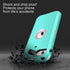 for iPhone SE 2022/2020 Case Built-in Screen Protector Shockproof Dust/Drop Proof 3 in 1 Full Body Rugged Heavy Duty Cover for Apple iPhone SE 3rd...
