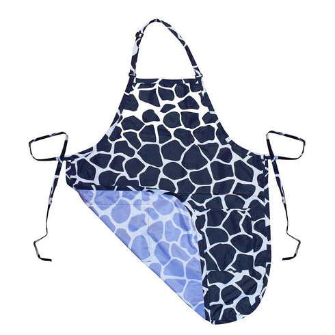 Betty Dain Safari Chic Apron, Fashionable Print Design, Flattering and Functional, Durable Nylon, Chemical and Water Resistant, Hidden Pockets, Ad...