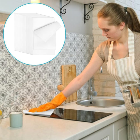 DanziX 20 Picese Magic Sponge Erasers,Cleaning Sponges Sheets,Household Cleaner Pads,Thin Nano Cleaner Pads Eraser Wipes for Kitchen,Shoe,Furnitur...