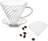 Bincoo Coffee Dripper,with 40 coffee filters Resuable Pour Over Coffee Maker With Handle, Slow Brewing Coffee Pour Over for Cafe, Travel, Home&Off...