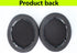 Replacement Ear Pads Compatible with Anker Soundcore Life Q10, Q10BT, Life 2 NEO BT Headphone Ear Pads, Repair Replacement Accessories (Obsidian B...