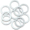 X AUTOHAUX 10pcs Engine Oil Crush Washers Drain Plug Gaskets 22mm ID. 30mm OD. for Car...