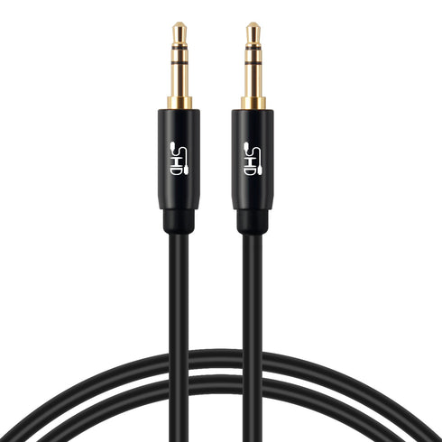 SHD Aux Cable, 3.5mm Audio Cable Aux for Car Auxiliary Audio Stereo Cable 3.5mm Cord Premium Sound Dual Shielded with Gold Plated Connectors-6Feet...