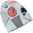 Galabloomer Newborn Swaddle Blanket with Beanie Set Baby Boy Receiving Blanket Sports Ball...
