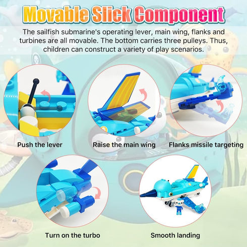 Mini Action Figures, Minifigures Building Blocks Set Building Toys Action Figures Toy Set Characters Set Playset Cake Topper Figures Toys for Boys...