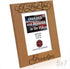 KATE POSH I Love You Grandpa, Grandparent's Day, Best Grandpa Ever, Grandpa & Me, Engraved Natural Wood Picture Frame from Granddaughter, Grandson...