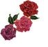Fashion rose brooch Rhinestone alloy botanical corsage Korean popular clothing accessories silk scarf buckle accessories...