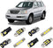 White Interior LED Lights Kit for Lexus GX470 2003 2004 2005 2006 2007 2008 2009 Super Bright 6000K Interior LED Bulbs Package + License Plate Lig...