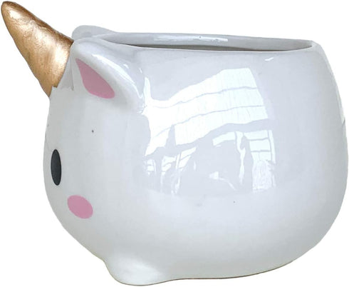Cute Desk Planter Unicorn Succulent Planter Pots Small Ceramic Planter...