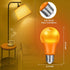 Blue Light Bulb 9W (60W Equivalent) E26 Base, LED Colored Light Bulbs for Halloween Christmas Party Holiday Lighting 4-Pack...
