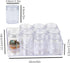2 X 12 Pieces Bead Storage Container Embroidery Diamond Storage Organizer Box, Clear Painting Jewelry Earring Sewing Nail Storage Jars with Screw ...