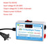 LED TV Backlight Tester, LED Strip Lamp Beads Repair Testing Tool with Gold Plated Pin and Power Cable 0-300V Adaptive Voltage, Measurement Instru...