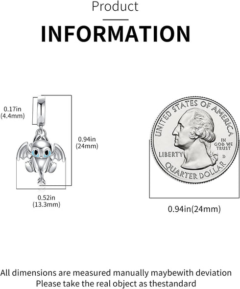 JAHN 925 Sterling Silver Charms, Halloween Charms, Compatible with Pandora Charms, Charms for Bracelets and Necklaces...