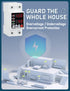 DIHOOL Smart Circuit Breaker with Adjustable Current, 110V 240V Voltage Protector high or low voltage cutoff protection device...