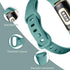 Maledan 3 Pack Bands Compatible with Fitbit Charge 5 Band for Women Men, Soft Slim Thin Sport Replacement Accessories for Fitbit Charge 5/Charge 6...