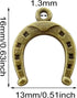 Honbay 80PCS Alloy Horseshoe Charms Pendant DIY Craft Jewelry Making Accessory...