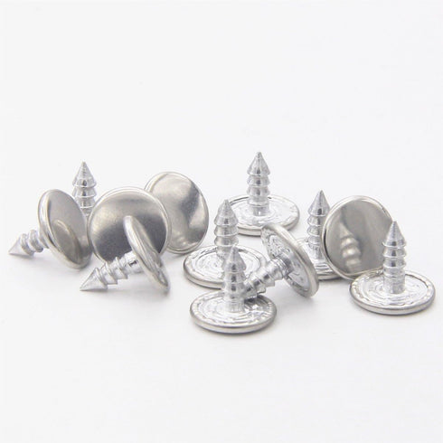 12 Pcs Bronze Jeans Button No Sew Replacement Buttons for Jeans and Jackets 15mm...