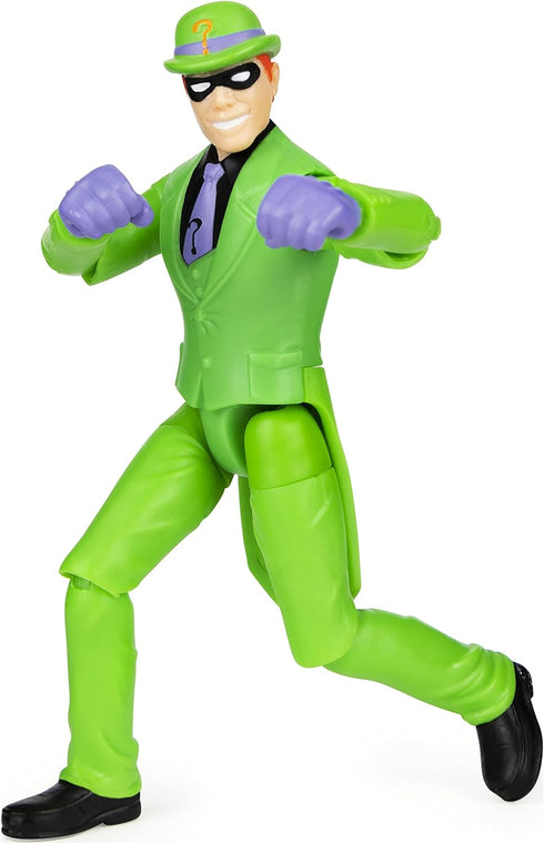 DC Comics Batman 4-inch Batman and The Riddler Action Figures with 6 Mystery Accessories, Kids Toys for Boys Aged 3 and up...