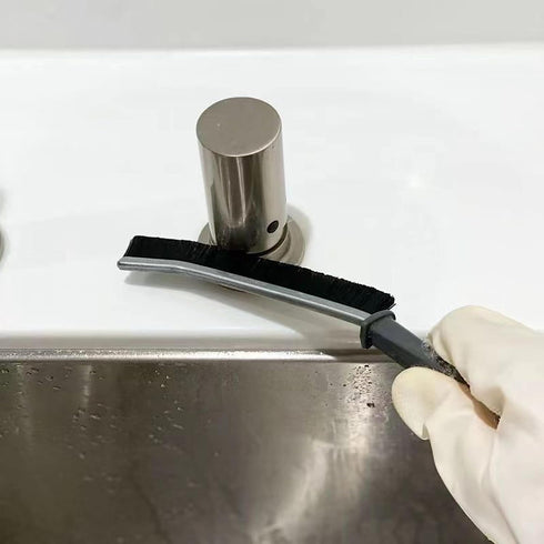 3PC Gap Cleaning Brush Multi-Purpose Door Window Track Deep Cleaning Brush Supplies?Bathroom Gap Cleaning Brush, Clean The Dead Corners of Bathroo...