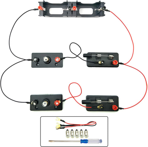 EUDAX School Labs Basic Electricity Discovery Circuit Kit for Introductory Electronics...