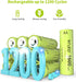 Kruta Ni-MH AA Rechargeable Batteries, Double A 1600mAh High Capacity 1.2V Pre-Charged for Garden Landscaping Outdoor Solar Lights, String Lights,...
