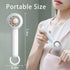 Portable Fan for Travel, Mini Handheld Fan Rechargeable, Personal Lash Fan for Women Makeup with 2-speeds 8-10 Hours Operated for Kids Girls Indoo...
