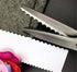Professional Pinking Shears, Comfort Grip Handle Stainless Steel Dressmaking Scissors Sewing Art Craft Cut Tool, Serrated and Scalloped Blade Cutt...