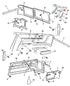 Rexka 30pcs Door Trim Panel Retainer Clips 6503709 for Dodge Ram 1500 2500 3500 Pickup Chrysler...