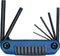EKLIND 25171 Ergo-Fold Fold-up Hex Key allen wrench - 7pc set Metric MM sizes 1.5-6...