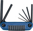 EKLIND 25171 Ergo-Fold Fold-up Hex Key allen wrench - 7pc set Metric MM sizes 1.5-6...