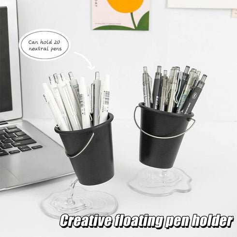 pen holder for desk, pencil organizer box, desktop organizer rack, organizer of stationery accessories, cute and creative pen cup, suitable for of...