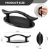 2-Pack Self-Stick Instant Cabinet Drawer Handles Pulls - Self-Adhesive Pull Handles Helper for Kitchen, Window, Sliding Closet, Bathroom, Mirror D...