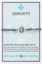 My Saint My Hero Serenity Blessing Bracelet - Slate/Silver...