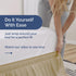 Wrap Around Dust Ruffle Bed Skirt - Beige - for King Size Beds with 15 Inch Drop - Easy Fit Elastic Strap - Adjustable Pleated Bedskirt w/Brushed ...