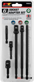 Performance Tool W9032 2" and 6" Socket Adapter Set - 6 Pieces, Impact Grade Steel, Versatile Socket Compatibility...