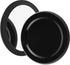 metisinno Magnetic Base Mirror Compatible with PopSocket Phone Grips and iPhone MagSafe Cases, Compact Makeup Mirror, Obsidian Black...
