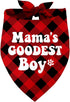 Mama’s Boy Dog Bandana, Dog Mom's Boy Gift Dog Bandana, Pet Scarf Accessories, Printed Dog Bandanas Gift for Dog Lover Birthday or Christmas, for ...