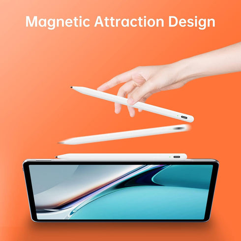 Simple Deluxe Stylus for iPad, iPad Pen with Bluetooth Shortcut, Battery Level Display, iPad Pencil Compatible with iPad Pro 11/12.9" 2018-2022, i...