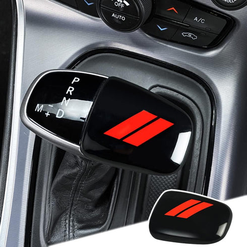 auovo Gear Shift Knob Trim for Charger Accessories Challenger 2015-2023 / Durango 2016-2023 ABS Interior Decoration Gear Shifter Cover (Black)...