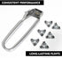 Triple Flint Torch Striker, Triple Flint Spark Lighter, for Welding and Cutting, 6pcs Flint Replacements, for Welder...