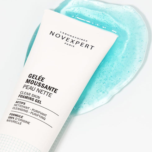 Clear Skin Foaming Gel - Gentle Facial Cleanser With Zinc - Renews, Restores Skin - Deep Clean With Hydrating Face Wash - Vegan, Organic Skincare ...