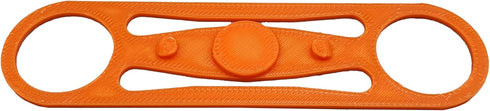 Hot Wheels Compatible 3D Printed Track Connectors - Set of 30 (Orange) - ELLTI...